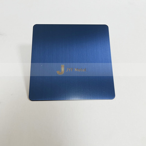 Plaque en acier inoxydable personnalisée M45 201/304 Finition n°4 0,5-0,8 mm Brossée Décorative Services de découpe, pliage et soudage traités - Product Image 5