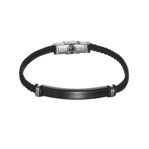 European and American Cross-border OEM Classic Imitation Leather <b>Bracelet</b> Women's Twist Woven <b>Bracelet</b> Couple's Hand <b>Rope</b> - Product Image 6