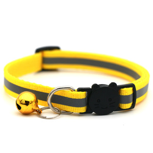 <span class=keywords><strong>Collare</strong></span> di Sicurezza Multicolore a Sgancio Rapido <span class=keywords><strong>per</strong></span> Cani e <span class=keywords><strong>Gatti</strong></span> <span class=keywords><strong>con</strong></span> Strisce Riflettenti Fibbia Anti-Soffocamento e Campanello <span class=keywords><strong>con</strong></span> Fantasia Stampata - Product Image 5