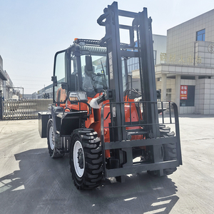 Nhà Máy Bán buôn xe nâng DIESEL 3 tấn 3.5 tấn kho hậu cần 4WD Xe nâng DIESEL & bùn Road off-road xe nâng hàng - Product Image 2