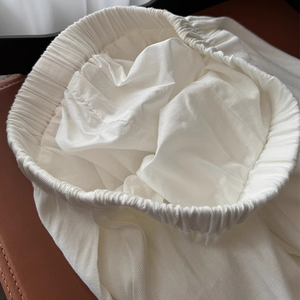 <span class=keywords><strong>Pantaloni</strong></span> da donna in <span class=keywords><strong>misto</strong></span> cotone a tutta lunghezza <span class=keywords><strong>pantaloni</strong></span> larghi dritti Casual con coulisse a vita alta traspirante larghi - Product Image 5