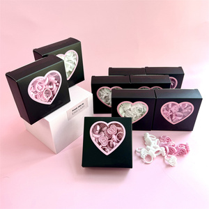 Anillo de Pegamento en Forma de Corazón para Extensión de Pestañas, Herramienta para Abanicar Fácilmente las Pestañas, Anillos de Pegamento Rosa en Forma de Corazón - Product Image 5