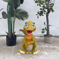 Modèle de dinosaure réaliste personnalisé, style dessin animé tendance, cadeau pour enfants, pour parcs d'aventure intérieurs/extérieurs, musées