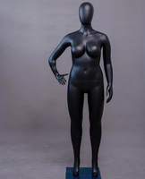 Mannequin de présentation en plastique ABS pour vêtements grande taille, mannequin féminin et mannequin femme ronde pour affichage