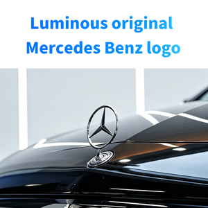 Emblème de capot <span class=keywords><strong>lumineux</strong></span> pour <span class=keywords><strong>Mercedes</strong></span>-Benz, logo de démarrage d'origine, éclairage de remplacement identique à l'origine, badge avant <span class=keywords><strong>lumineux</strong></span> pour Classe S - Product Image 3