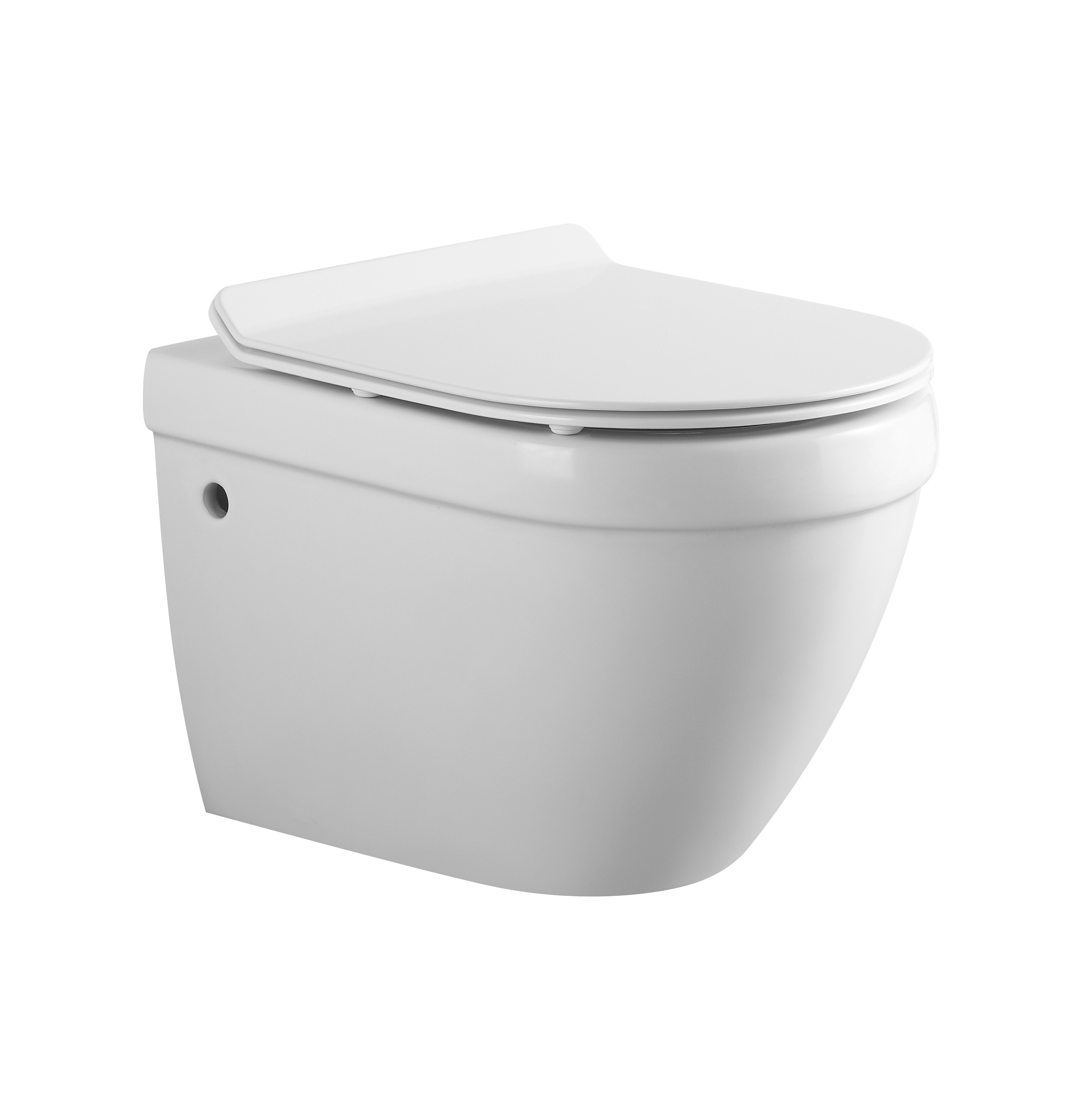 Comfort Height Contemporary Design Efficient Wall Hung Toilet Suite Water Saving Dual Flush Sanitary Ware Bathroom Wc Bowl
