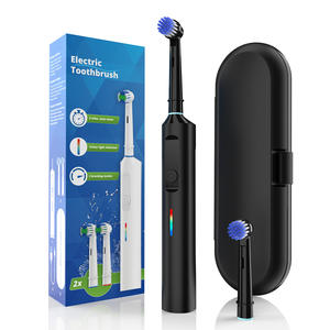 Brosse à dents électrique hybride, charge de type C, étanche IPX7, 3 modes, avec étui et têtes de brosse - Product Image 1