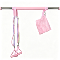 Barra de Pilates de TPE con Banda de Resistencia, Barra de Tonificación para Yoga, para Gimnasio en Casa, Venta al por Mayor, OEM, Personalizada de Fábrica