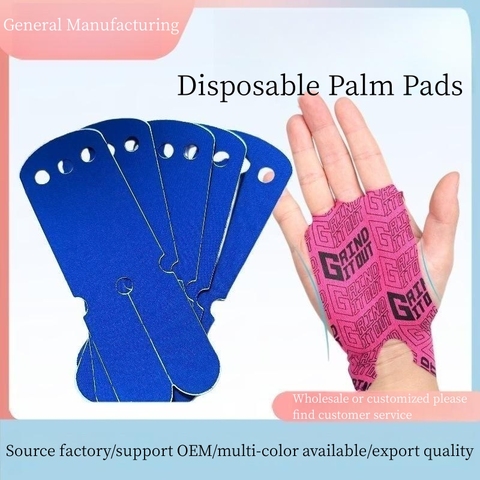 Custom Patterns Fitness Weightlifting Palm protection Patch Elastic Anti slip Anti Sweat Disposable Muscle Tape