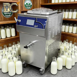 Máquina de Pasteurización de Leche de 62L, Pasteurizador por Lotes de Acero Inoxidable 304, Homogeneizador de Leche Totalmente Automático - Product Image 1