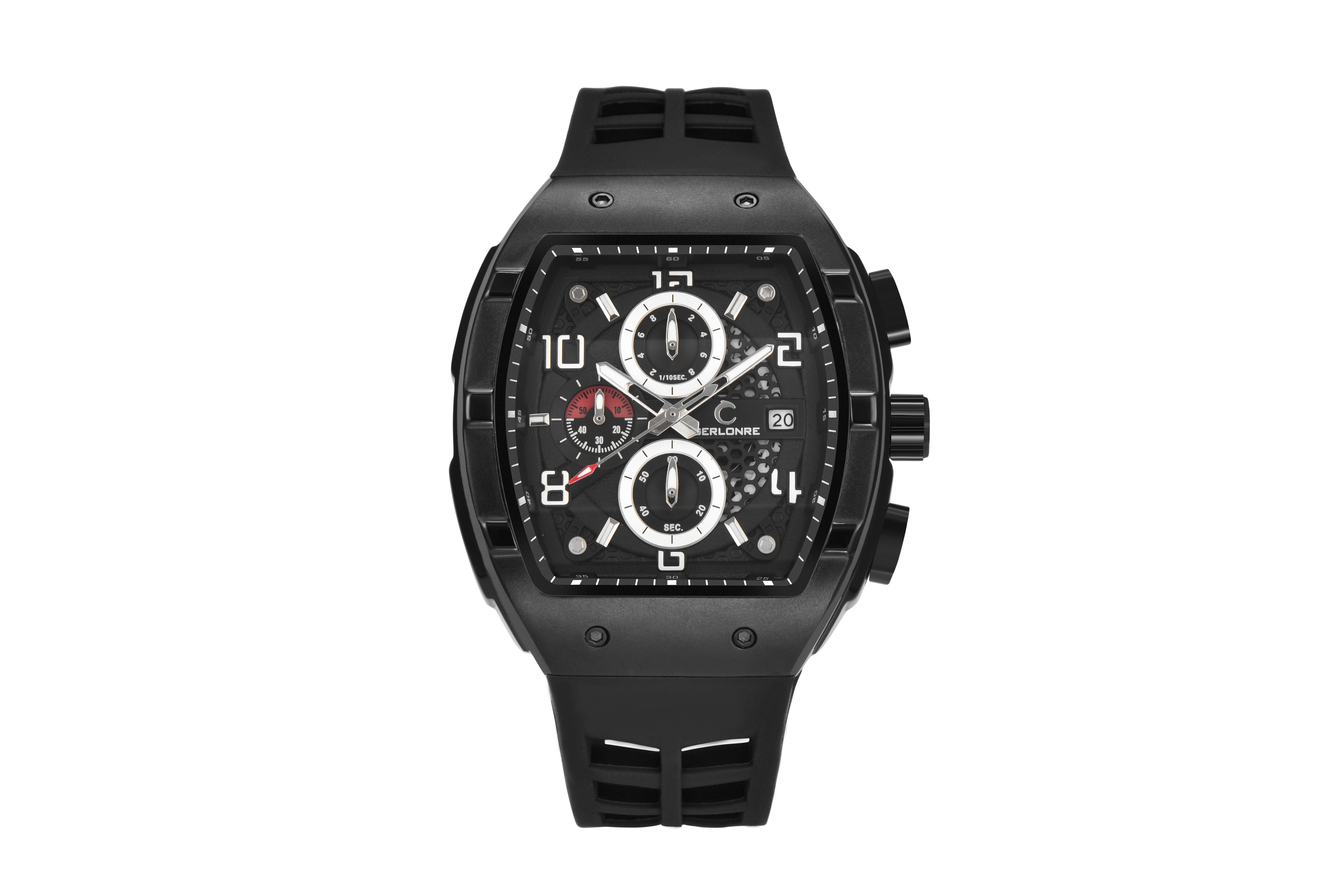 Black case - black strap