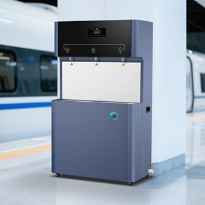 Dispenser d'<span class=keywords><strong>Acqua</strong></span> Intelligente Commerciale da Esterno Autoportante in Acciaio Inox 304, Erogatore Elettrico di <span class=keywords><strong>Acqua</strong></span> Calda/Fredda per Uso Commerciale - Product Image 4