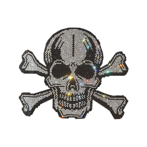 <strong>UK</strong> Flag Bling Rhinestone Custom Glitter Heat <strong>Transfer</strong> Crystal Skull Rhinestone <strong>Iron</strong> <strong>on</strong> <strong>Transfers</strong> for Garment Accessories - Product Image 4