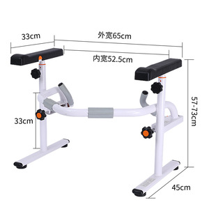 Toilet <b>Grab</b> <b>Bar</b> Carbon Steel 33cm x 45cm x 57-73cm Height Adjustable Anti-Slip For Elderly Disabled Bathroom Safety Railing - Product Image 1