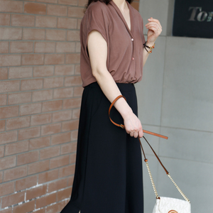 Camicetta superiore sottile molle delle signore del tessuto delle camicette delle donne di estate Super popolari all'ingrosso della cina - Product Image 3