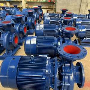 Bomba de refuerzo de tuberías de una etapa de alta potencia personalizada de 75 hp con impulsor de latón para transmisión de aguas residuales a alta presión con salida de 2 pulgadas - Product Image 2