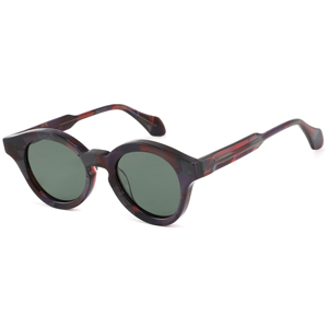 Lunettes de soleil unisexes œil de chat à monture intégrale, verres dégradés marron, protection UV400, protection solaire pour adultes - Product Image 5