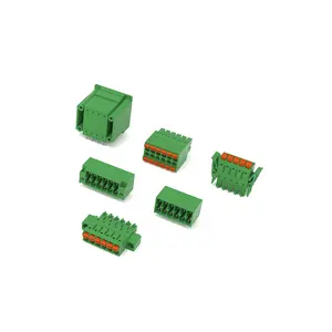 Bloco de terminais PCB chinês com parafuso 3.08/5.00/5.08/5.80/7.50/7.62mm bloco de terminais plugável para terminal de conector PCB