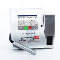 Imprimante à jet d'encre Leibinger JET2 NEO à encre noire et blanche, machine de codage de date et de lot pour l'impression industrielle sur câbles et tubes