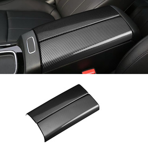 Mercedes-Benz Armrest Box Cover Carbon Fiber Style ABS Center Console Protective Cover for A200L CLA GLA200 GLB200 B200 - Product Image 3