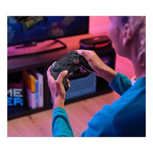 Manette de jeu mobile GXT 1246 Muta noire sans fil 2,4 GHz avec connexion USB, lumières RGB et prise casque - Product Image 6