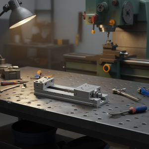 TTAKE Modular Vice With Fixed And Descending Jaw For Precision <b>Machining</b> - Product Image 3