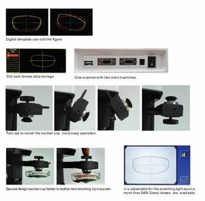 Coupe-bordures de lentille automatique pour optique ALE-1000 coupe-bordures de lentille automatique - Product Image 3