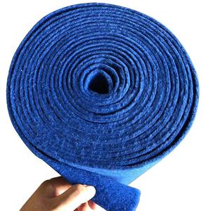 Rouleaux bon marché de tapis Non tissé aiguille perforée polyester exposition chinois tapis rouge mariage événement tapis mur à mur - Product Image 5