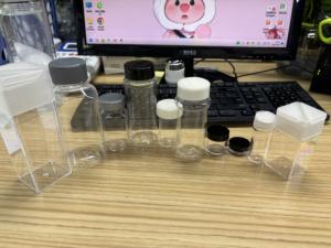 Atacado 15 oz Vazio <span class=keywords><strong>Plastic</strong></span> Shaker Garrafa PS Garrafa PP Lid Jar 7.6*7.6*16.5 cm para Embalagem Glitter <span class=keywords><strong>Powder</strong></span> - Product Image 5