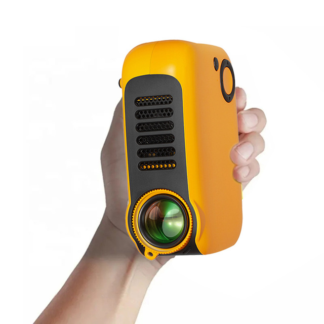 Hot Sale a2000 Mini LED Pocket DVD Projector Smart Portable Beam Home Projector for Kids 1000Lumens with USB Top Seller