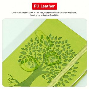 Customizable School PU Leather <b>Note</b> <b>Book</b> Diary Custom A4 A5 A6 Size Hardcover Notebook Printing for Student - Product Image 3