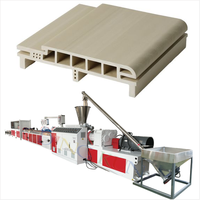 Extrudeuse de profilés UPVC, machine de fabrication de cadres de portes creuses en WPC, ligne de production de profilés de fenêtres en plastique de haute qualité - Prix