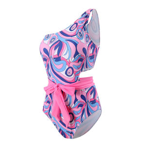 <span class=keywords><strong>Maillot</strong></span> <span class=keywords><strong>de</strong></span> <span class=keywords><strong>bain</strong></span> une pièce asymétrique à lacets, style européen et américain, imprimé, <span class=keywords><strong>grande</strong></span> <span class=keywords><strong>taille</strong></span>, pour femmes enceintes, nouvelle collection - Product Image 6