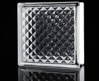 Briques de verre trempé ultra-blancs transparents, tailles personnalisées, écologiques, pour entrée industrielle, extérieur, salle de bain, escalier