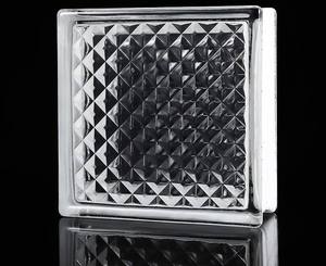 Briques de verre creuses ultra-blanches transparentes 190*190*80 de haute qualité pour extérieur, salle de bain, escalier, vente directe d'usine - Product Image 3