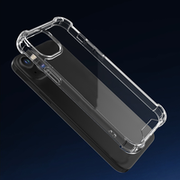 Étui de téléphone portable pour iPhone 15, étui de téléphone portable en TPU PC pour iPhone 15 Pro Max 14 13 12, antichoc