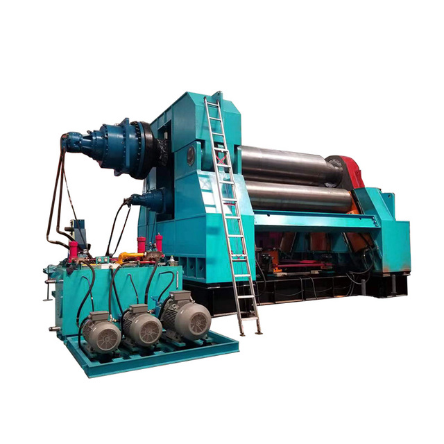 4 Roller Cnc Plate Bending Machine Metal Plate Rolling Machine 4-roller Plate Rolling Machine