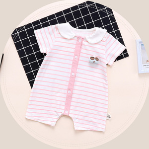 Ropa de Bebé al por Mayor a $1, Mono a Rayas para Bebé Recién Nacida, Estilo Boho - Product Image 2