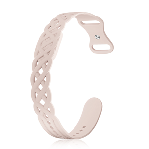 สายนาฬิกาซิลิโคนแบบถักลาย OEM กันเหงื่อ สายรัดข้อมือสำหรับเล่นกีฬา ใช้แทนสายเดิมได้ สำหรับ Google Fitbit Air - Product Image 5