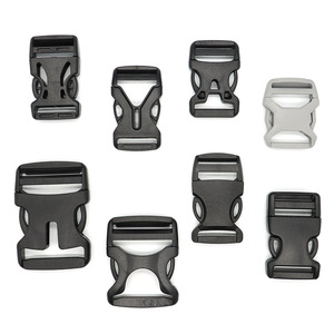 Boucle creuse en plastique Kjm A-265, attache rapide unidirectionnelle réglable pour sangle de sac extérieur, dégagement rapide à simple traction - Product Image 3