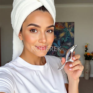 Masseur de pieds <span class=keywords><strong>en</strong></span> alliage de zinc, triangle, shiatsu, drainage des méridiens du pied, bâton de massage triangulaire, thérapie par acupression, outil de massage - Product Image 6