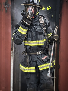 Costume de pompier, costume de pompier, costume résistant au feu, costume ignifuge, ensemble de costume de lutte contre l'incendie, vêtements résistants au feu - Product Image 5