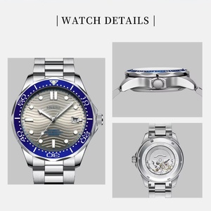 Reloj Mecánico Automático de Lujo para Hombre, Marca 2593, Nuevo, con Fecha, Caja y Correa de Acero Inoxidable, Resistente al Agua, Luminoso - Product Image 5