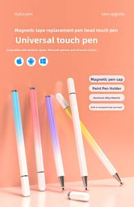 Stylet tactile à écran tactile 1016C, prix de gros, capuchon magnétique pour iPhone, accessoires de téléphone portable Android pour le bureau, l'école - Product Image 4