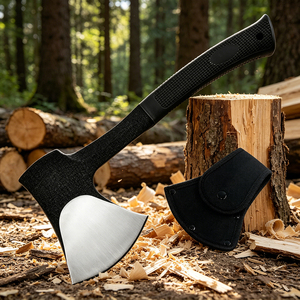 <span class=keywords><strong>Ascia</strong></span> Tattica da Campeggio di Alta Qualità con <span class=keywords><strong>Manico</strong></span> Rivestito in Gomma, Tomahawk <span class=keywords><strong>per</strong></span> Sopravvivenza e Attività all'Aperto - Product Image 6