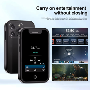 Téléphone portable mini <span class=keywords><strong>BM16</strong></span> PRO avec écran tactile, double SIM, fonction Magic Voice, Bluetooth, radio FM, 2G GSM, écran 2,4 pouces - Product Image 4
