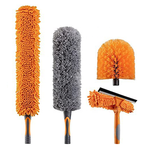 ハイリーチ ダスターキット 高天井クリーニングキット クモの巣 フェザーダスター シーリングファン用ダスター 究極のダスティングキット NO.9802 - Product Image 1