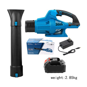 <span class=keywords><strong>Souffleur</strong></span> à feuilles sans fil 21V, compatible avec la batterie <span class=keywords><strong>Makita</strong></span>, <span class=keywords><strong>souffleur</strong></span> <span class=keywords><strong>électrique</strong></span> haute puissance 3500 tr/min pour le jardin et le nettoyage de voitures - Product Image 2