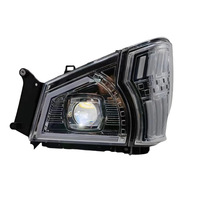 Phare avant LED L/R compatible avec Isuzu Elf 600p Truck série N 04-07 2d LED DRL Halo avec feu de position LHD