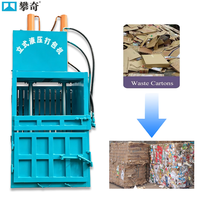 Compacteur hydraulique semi-automatique pour déchets et plastiques, presse à déchets, presse verticale pour cartons et bouteilles